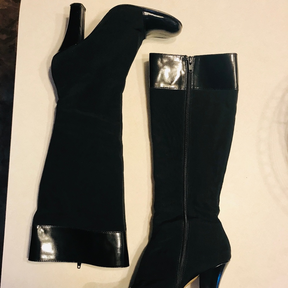 Tahari Black Boots